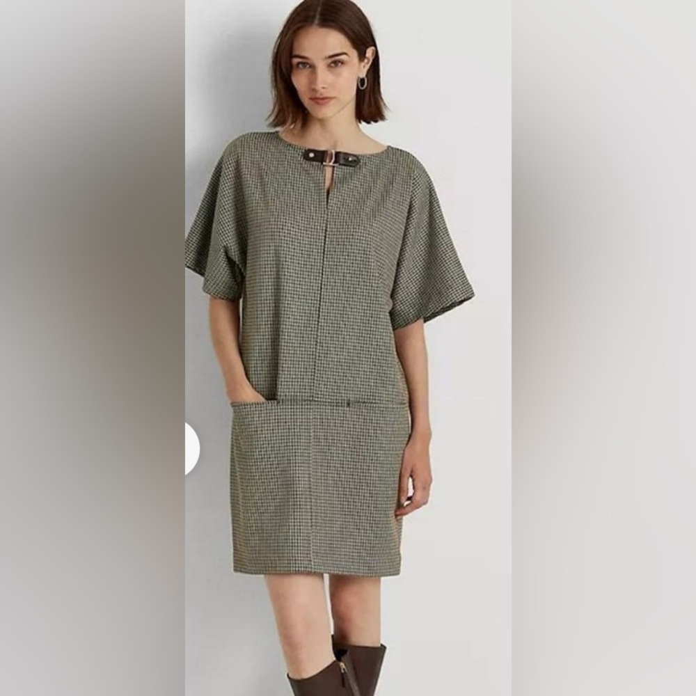Ralph Lauren Houndstooth  Dress